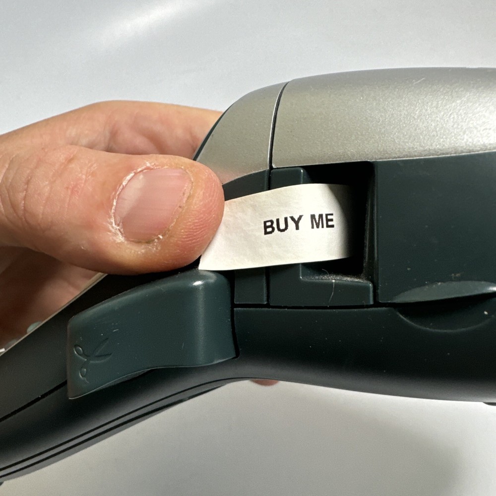 Dymo Letratag Label Maker Clean White Labels TESTED & WORKING