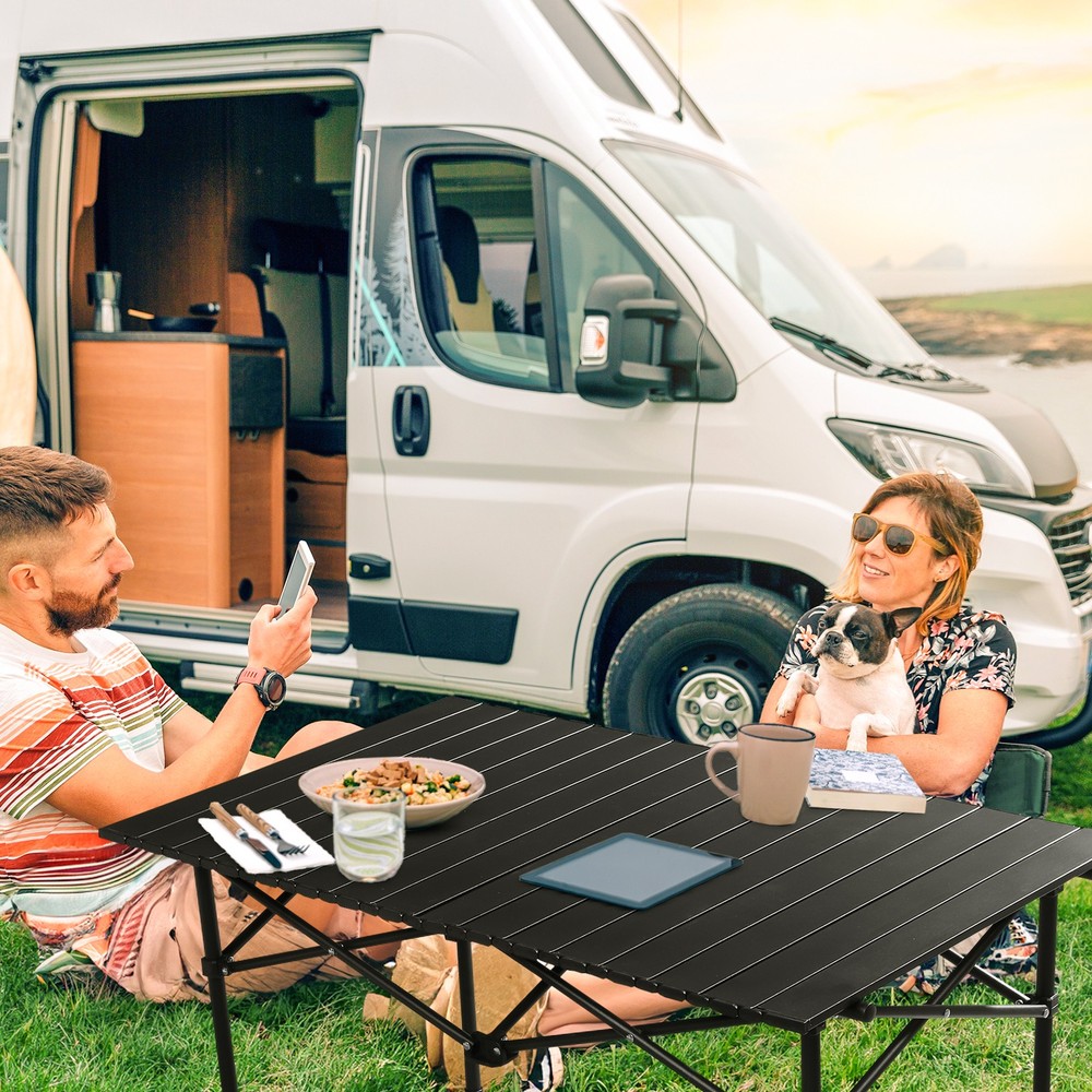 Portable Folding Camping Table, Ultralight Collapsible Table Outdoor Camp Table