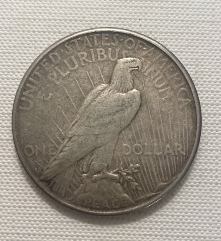 1923 Peace Silver Dollar