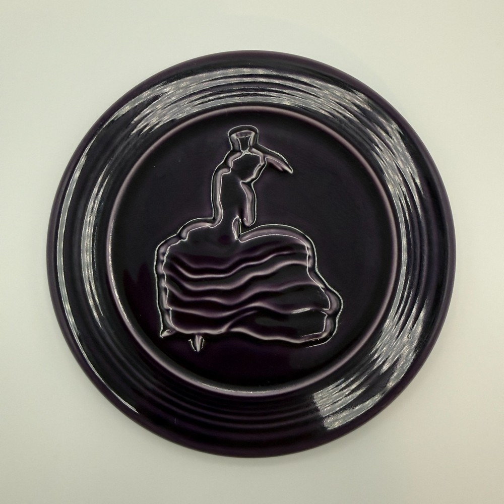 Fiestaware Trivet Ceramic Plum New (A8-6)