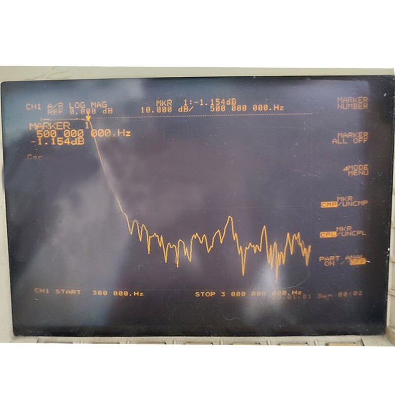 1GHz Low Pass Filter LPF DC-1G Low Pass Filter SMA Interface 50-Ohm Impedance