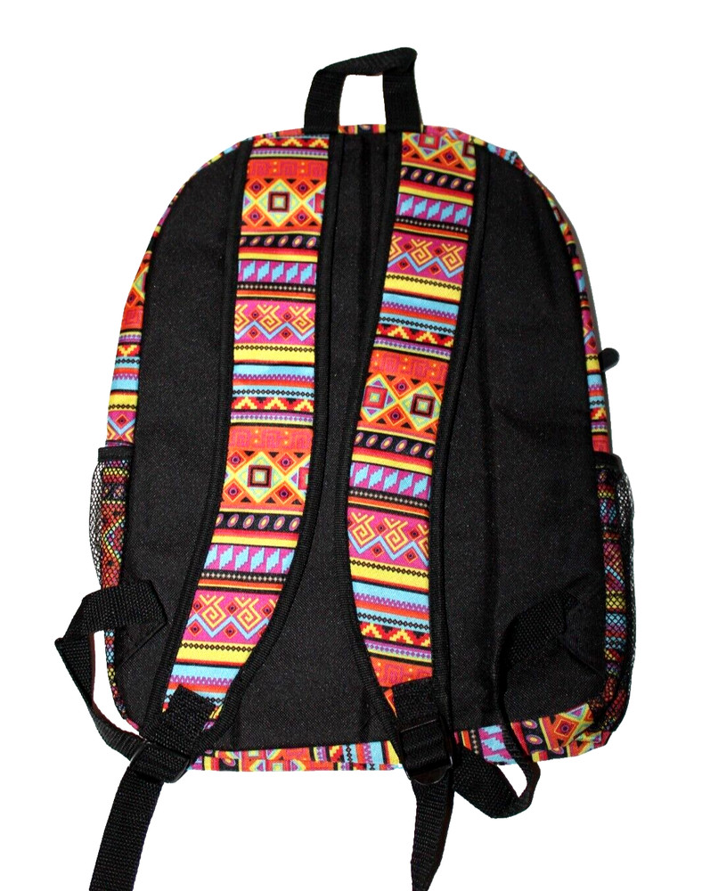 F.A.B. Star Point Fair Isle Graphic Multi School Backpack