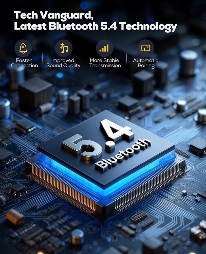 2026 KM18 Bluetooth Adapter with 1.44" Display: Charge & Connect with Ease