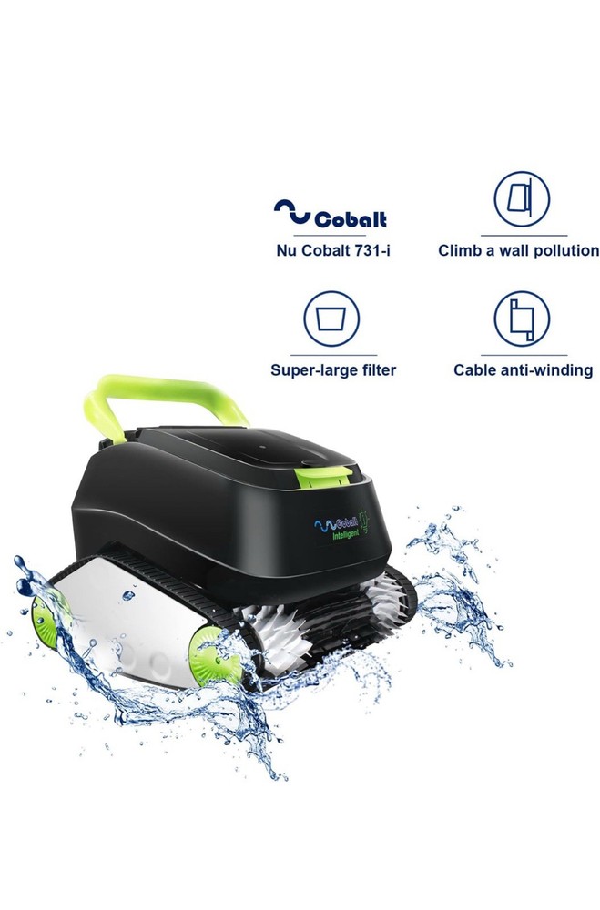 Cobalt Automatic Pool Robot Cleaner Wall Climbing Vacuum