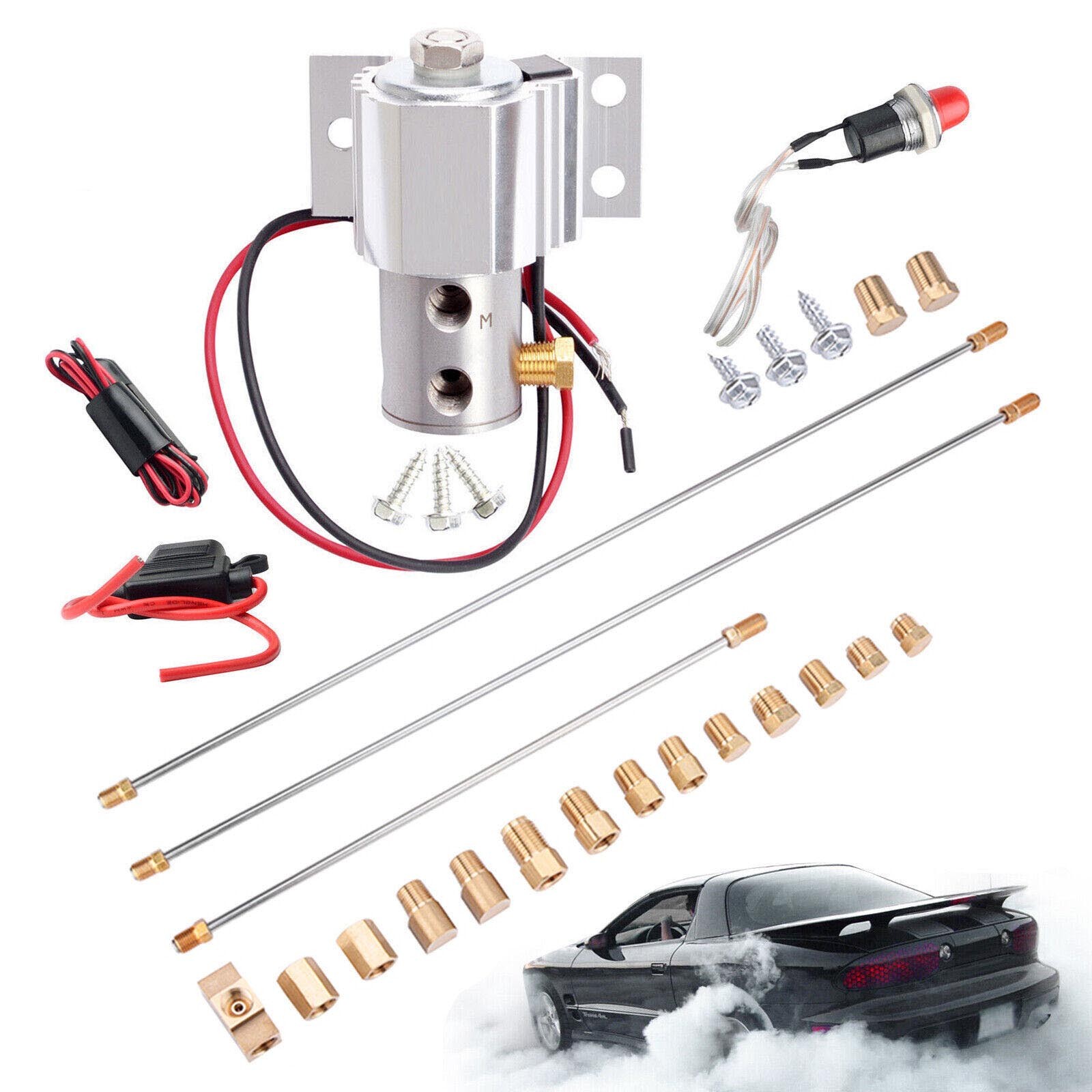 Universal Front Brake Line Lock Kit Heavy Duty Type Roll Control Hill Holder Kit