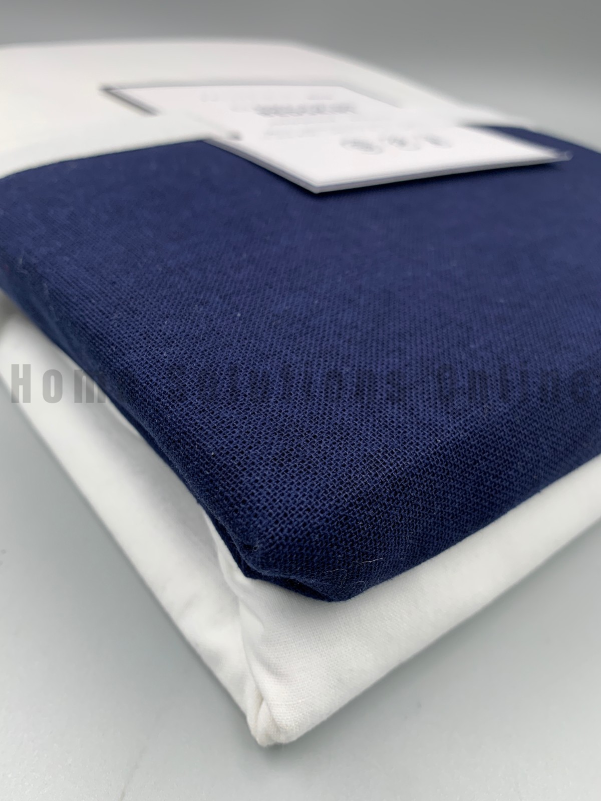 Pottery Barn Teen Classic Cotton Bed Skirt Navy Queen 18" DROP #B3008