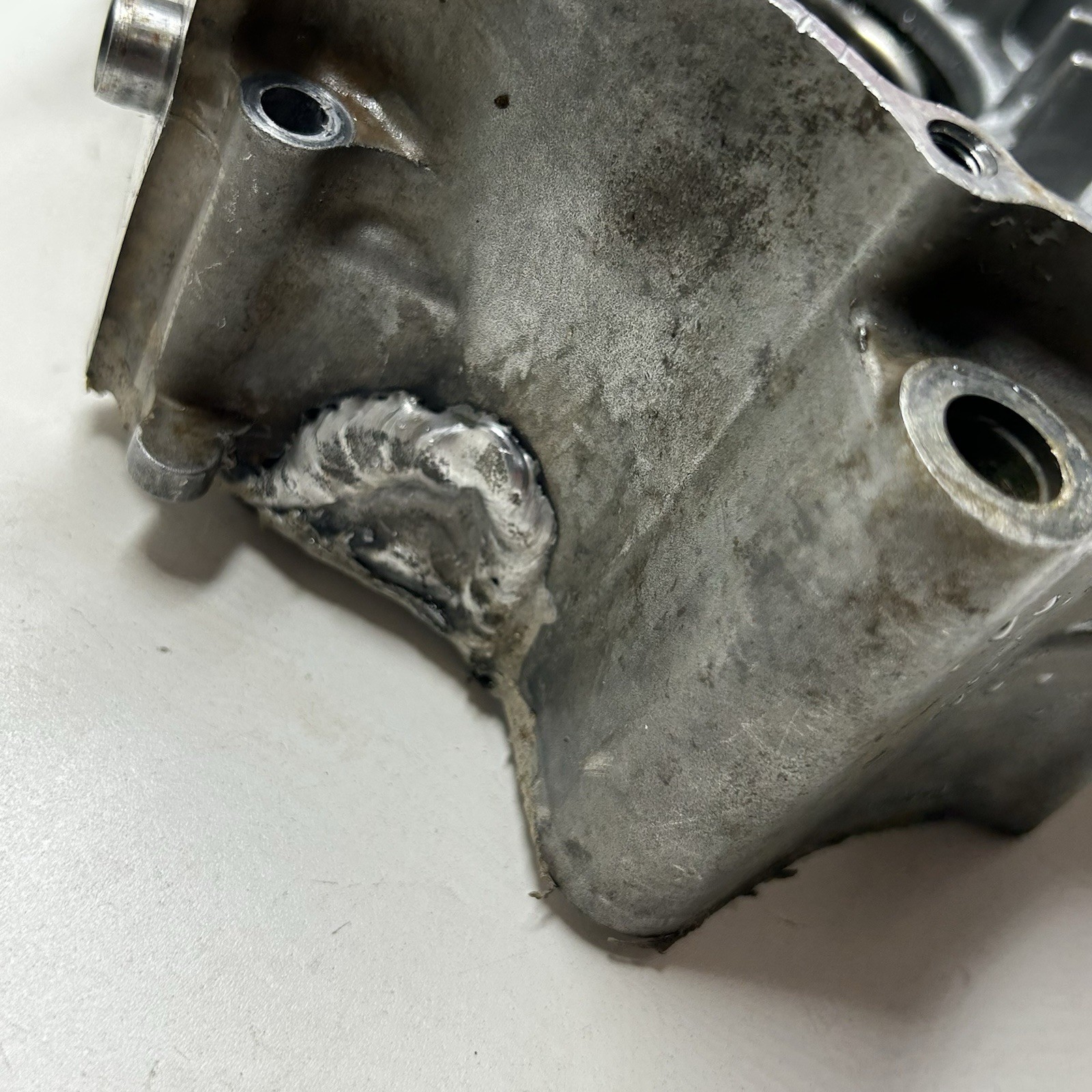 14 - 17 2015 YAMAHA YZ 250 F FX LEFT CRANK CASE BOTTOM END BLOCK OEM