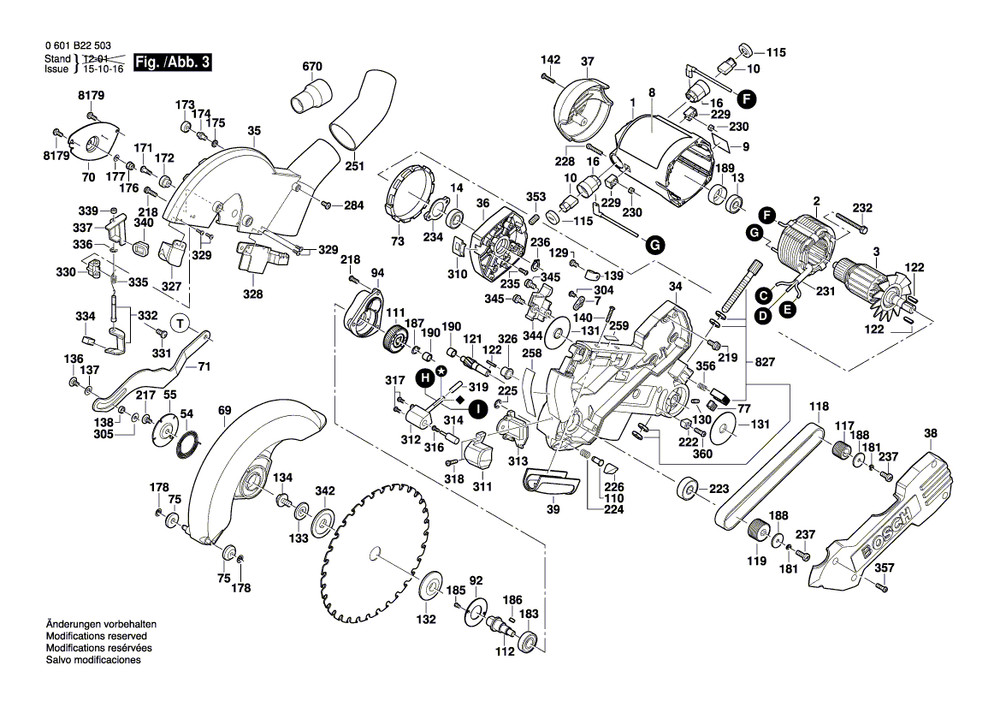 New Bosch 2610996948 Rubber Ring