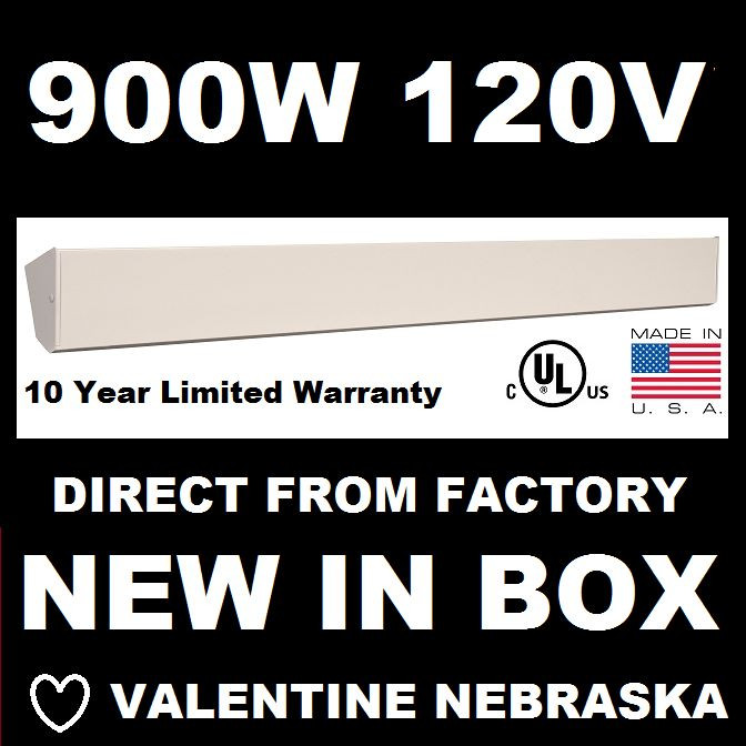 Cove Heater - Comfort Cove Electric Radiant Heater 900W 120V 71" (6') C-9012
