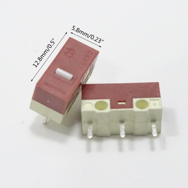 8Piece/Set Mouse Micro Switch Micro Mute Button HUANO Silent Mouse Microswitch