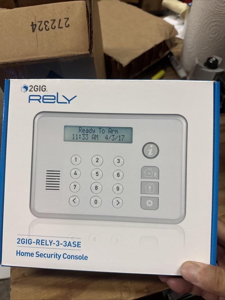 2GIG Console Keypad 2GIG-RELY-3-3ASE