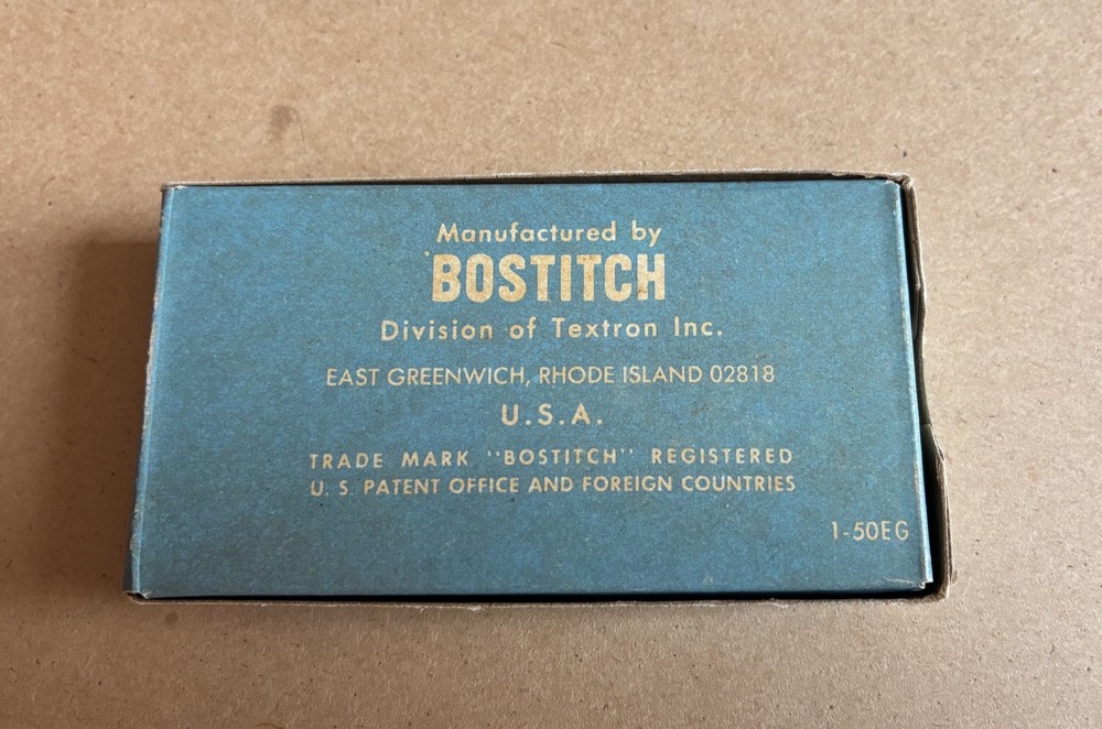 VINTAGE Bostitch Chisel Point 5000 Standard Staples