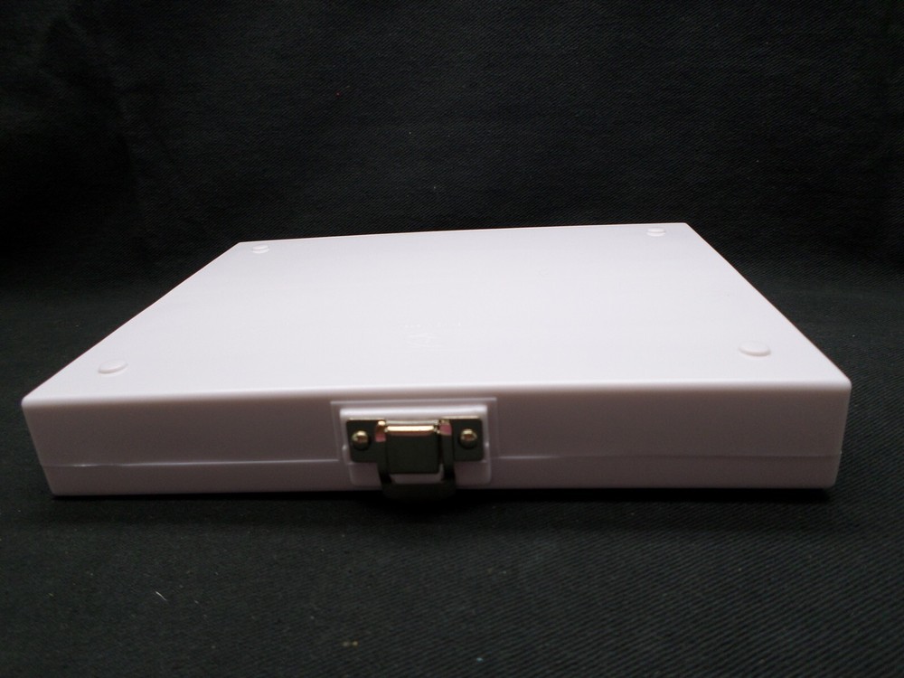 VWR 100-Place White Micro Slide Box ABS Plastic Cork-Lined Numbered 82003-414
