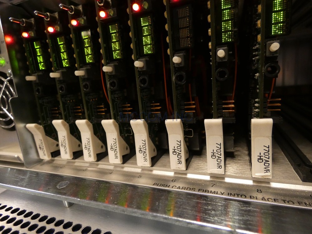 Evertz 7800FR Frame w/ 7-770ADVR-HD Modules, 2 PS