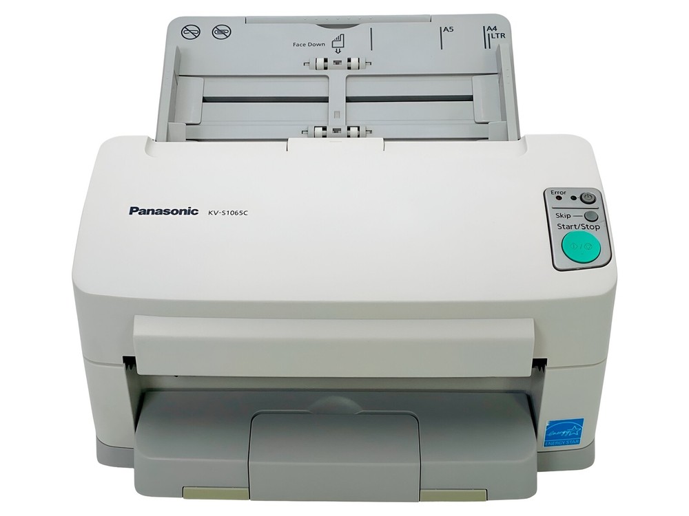 Panasonic KV-S1065C High Speed Sheetfed Document Scanner w/Adapter GRADE A!⚡️