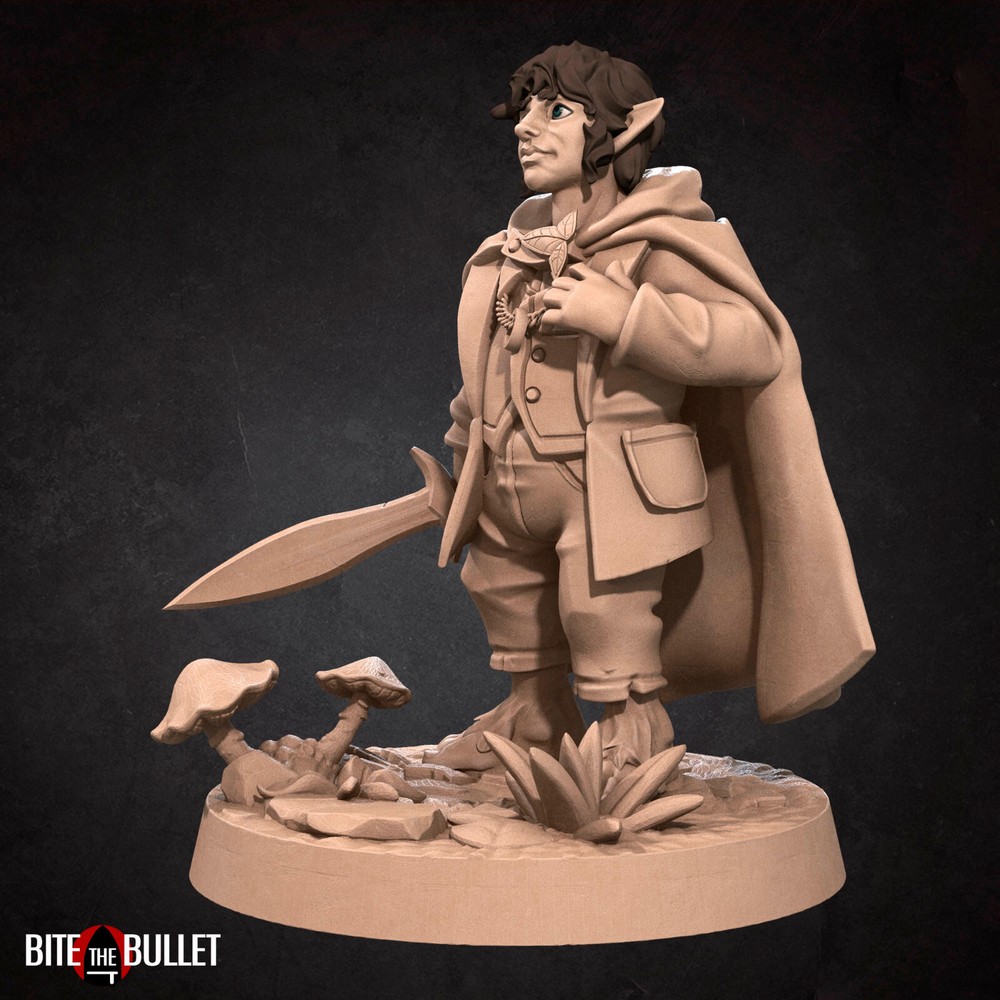 Halfing Fighter A - Bite the Bullet - Dungeons and Dragons