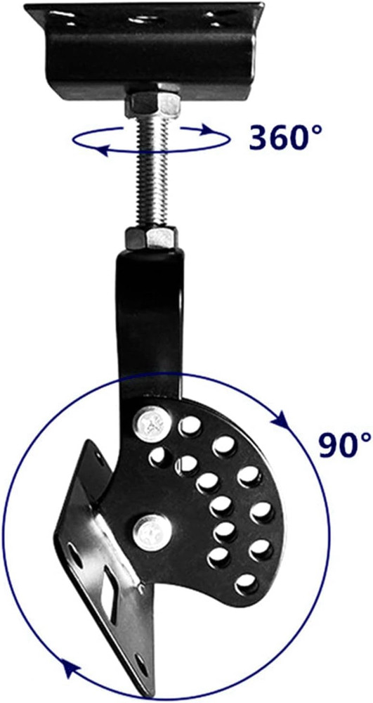 -506B Ceiling Speaker Mounts Wall Mount, Horizontal 360 Degree Total Adjustment,