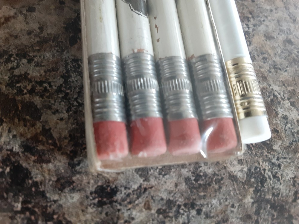 Kiss Vintage 1978 Wallace Pencil Set Unused With Packaging And Eric Carr Pencil