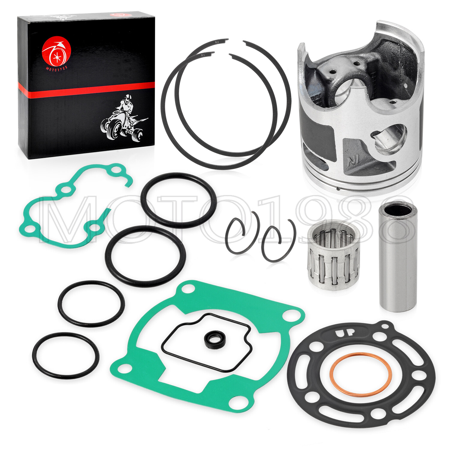 Piston & Ring & Bearing CYLINDER GASKET kit 48.5mm for Kawasaki KX85 2001-2013