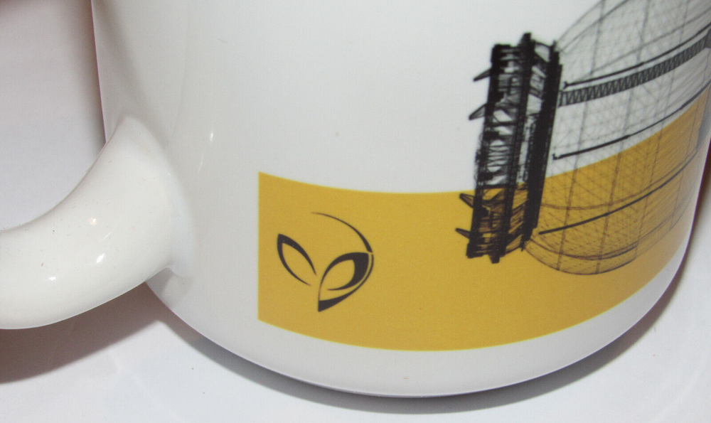 2017 UNUSED BIGELOW AEROSPACE COFFEE MUG/CUP! BEAM ACTIVITY MODULE/GRAPHICS/SPEC
