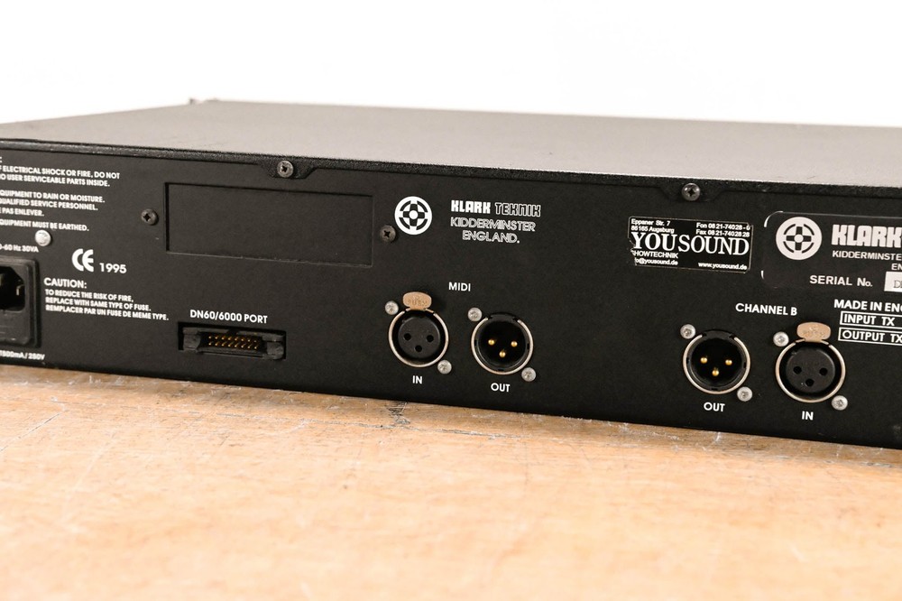 Klark Teknik DN3601 Programmable Slave Graphic Equalizer CG01XRT