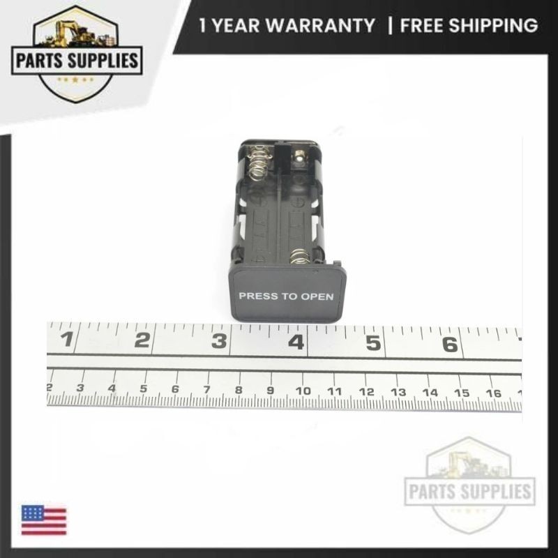 W350-0803 Square Battery Box Black for Acumen Remote Receiver