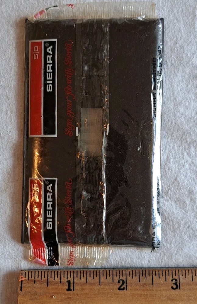 Sierra Brown 2 Toggle Switch Wall Plate Cover NOS