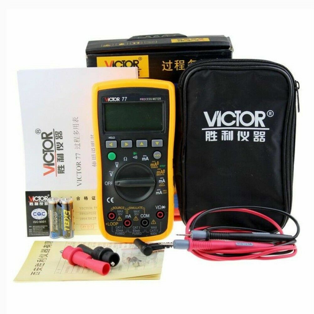 Process Calibrator Analog Output 0-20mA Simulate Transmitter 24v multimeter！