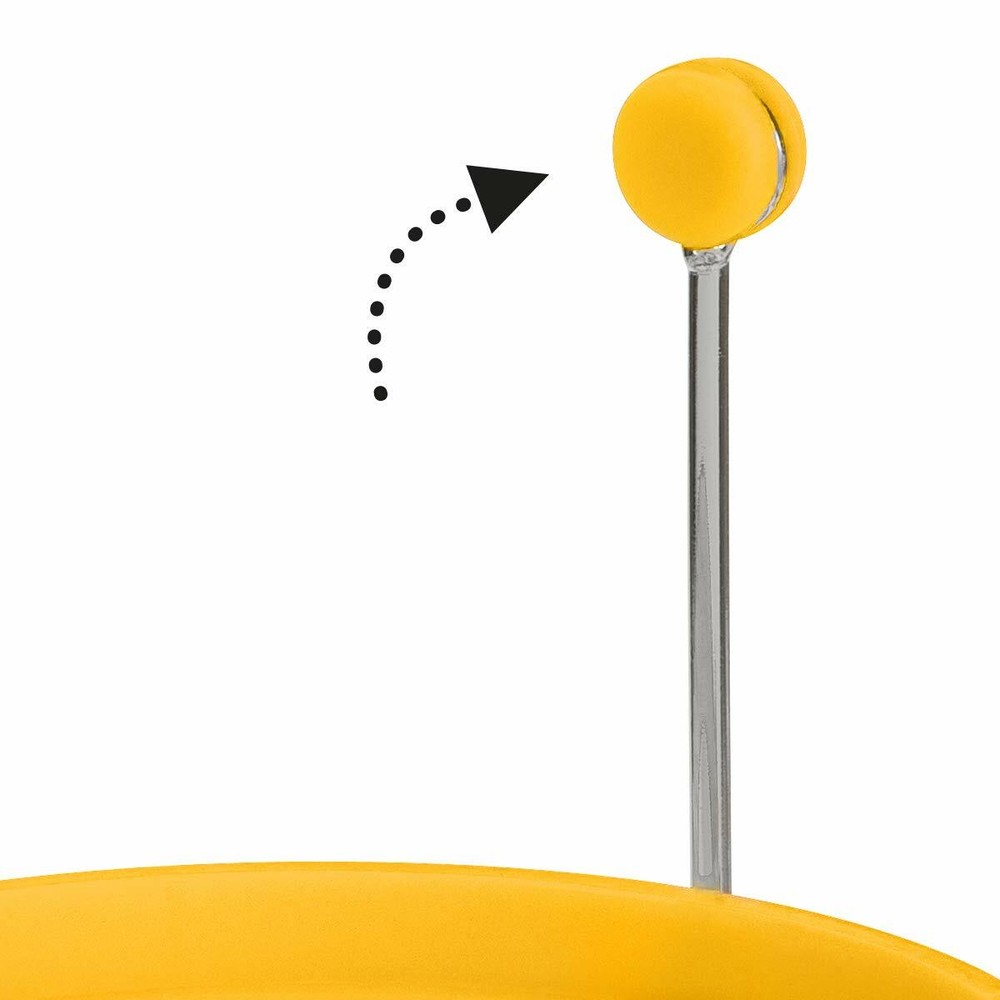 Trudeau Reversible Silicone Egg Ring - Yellow
