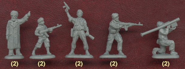 Chechen Rebels (48 figures 24 poses) 1/72 Orion 72002