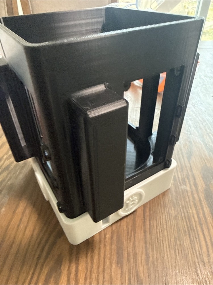 Black 4-Bitaxe Gamma Cooling Tower - Great for Overclocking (CASE WITH STAND)