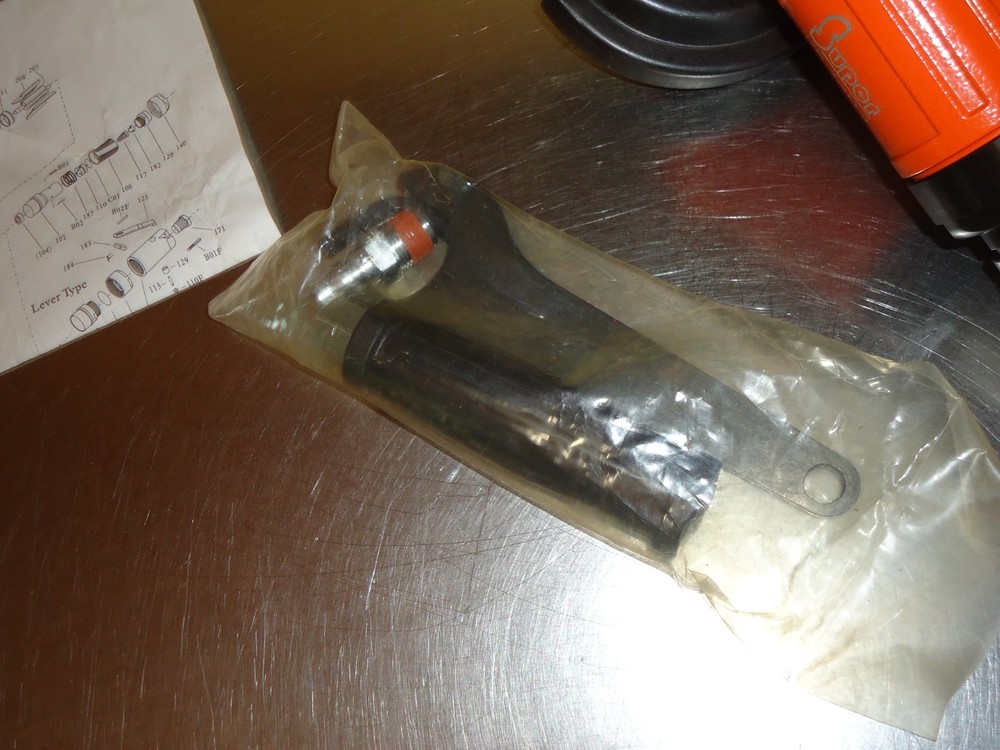 New Heavy Duty 4" Angle Grinder KB-4CH-1 Air Powered Pneumatic Trigger Less