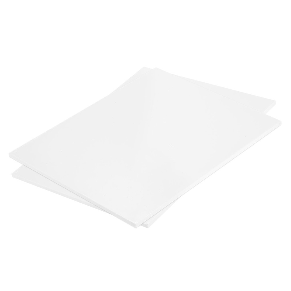 ABS Plastic Sheet 10 " x 8 " x 0.24 " ABS Styrene Sheets White 2 Pcs