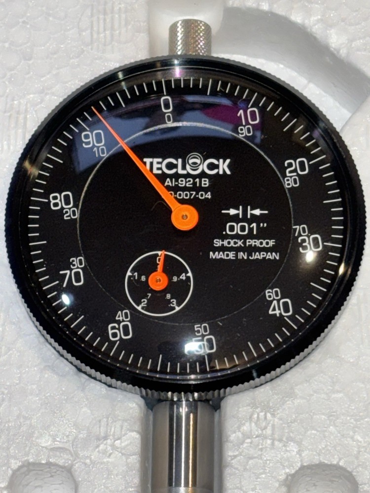 Teclock AI-921B 0-1" 0-100 2" Dial BF Precision AGD Dial Indicator Shock Proof