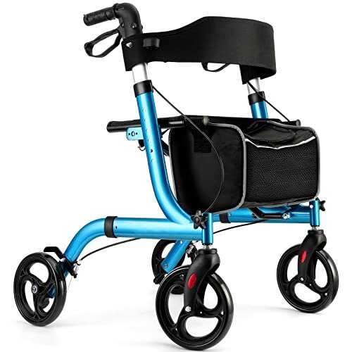Healconnex Rollator Walkers for Seniors-Folding Rollator