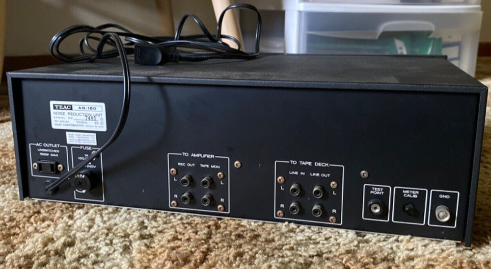 Vintage TEAC AN-180 Noise Reduction Unit | Untested