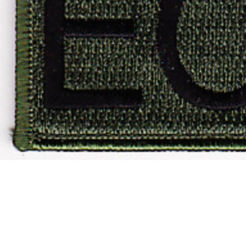 Explosive Ordnance Disposal Tab EOD OD Patch Hook And Loop