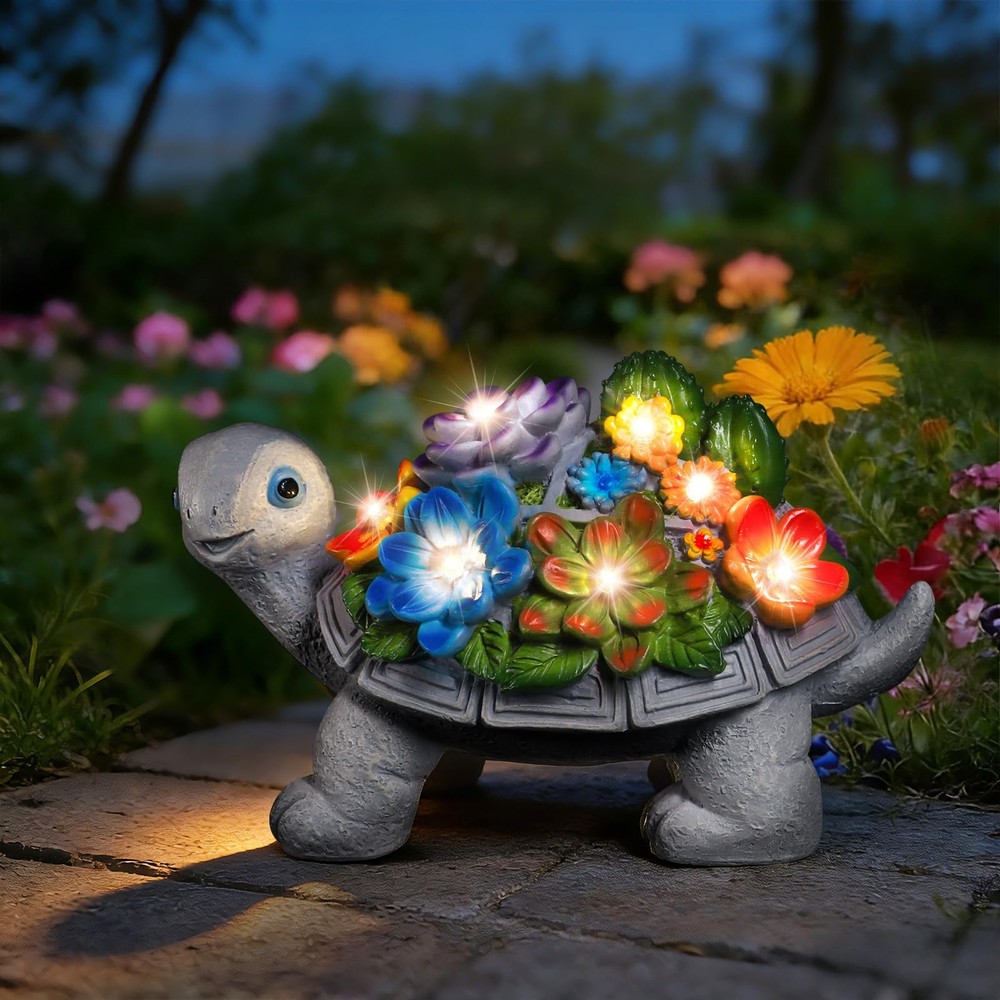 Linkax Easter Gifts for Adults Women, Turtle Statues Statue,