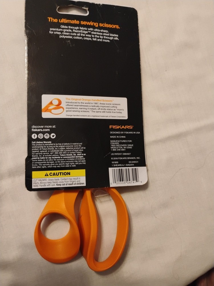 Fiskars RazorEdge 9" Fabric Scissors - (181900)
