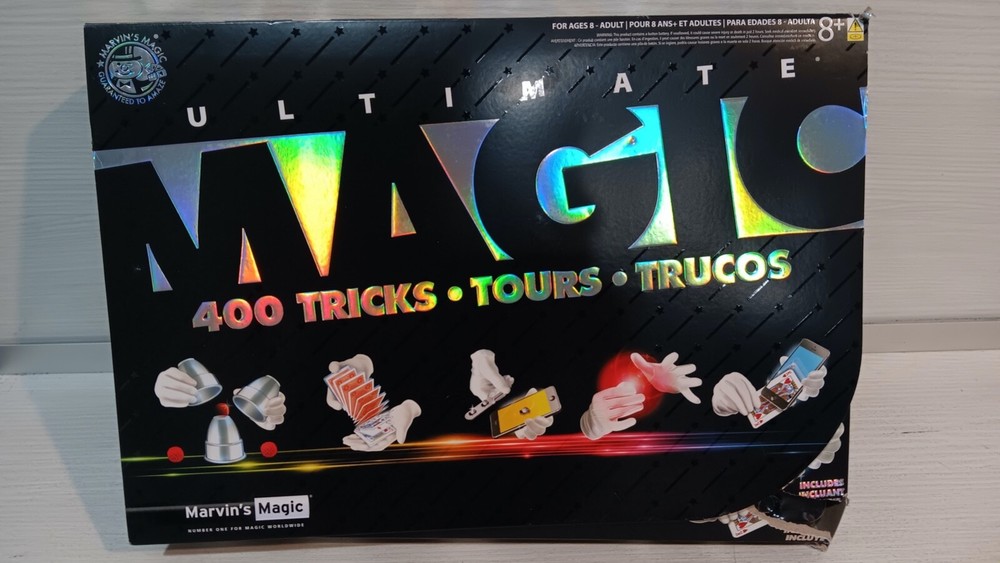 Marvin's Magic Ultimate Magic 400 Tricks Illusions Complete Magic Show 1601257