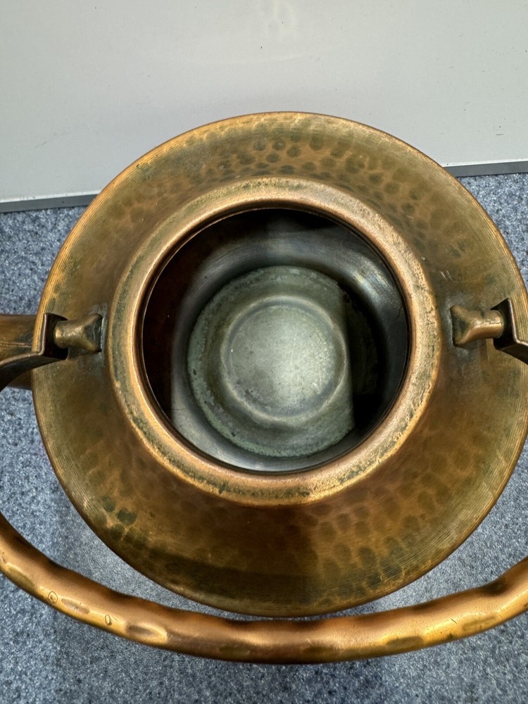 Vintage Gregorian Copper Teapot-Hammered Copper