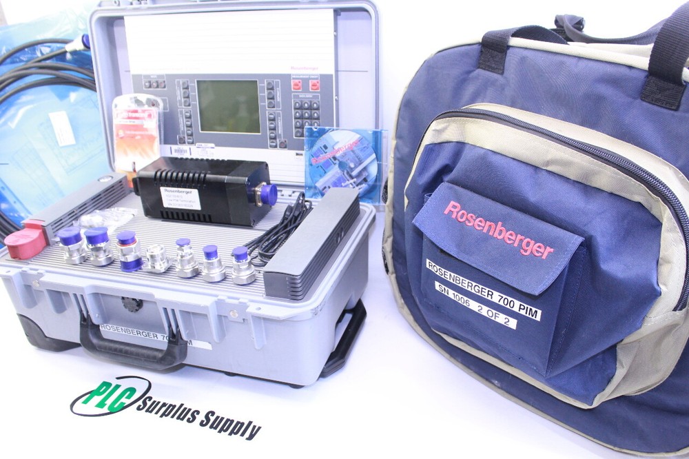 Rosenberger LTE 700 MHz Passive Intermodulation Analyzer w/ Cables & More
