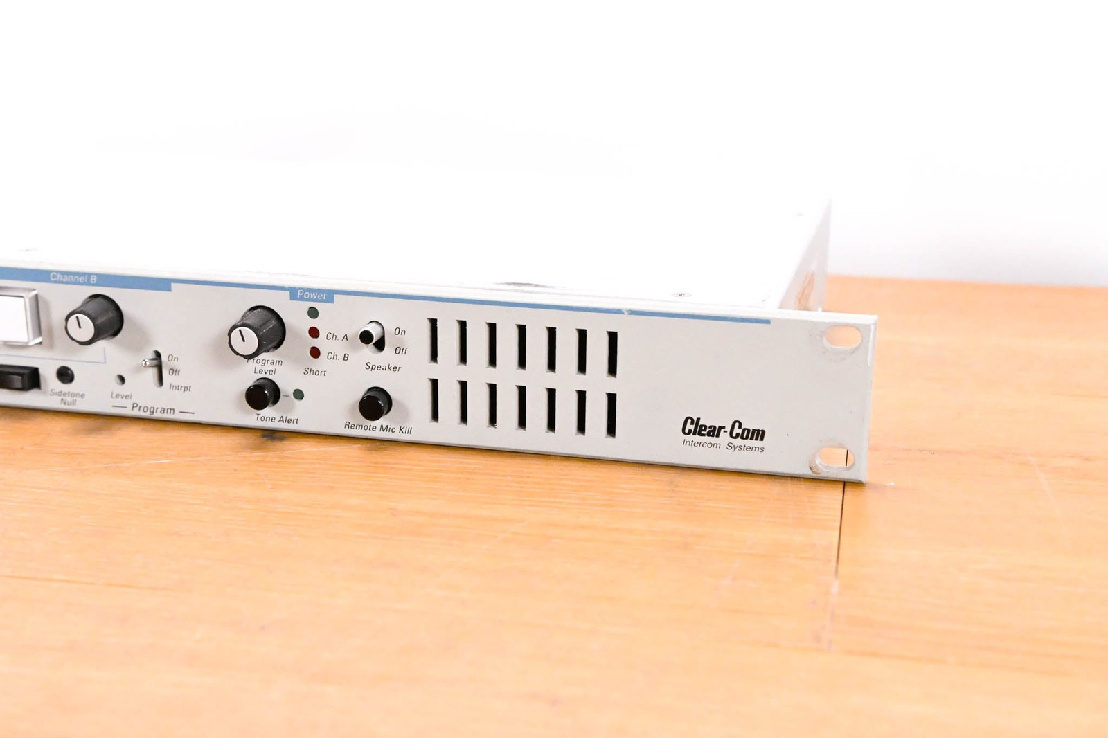 Clear-Com MS-232 1RU Two-Channel Main Station CG01VT1