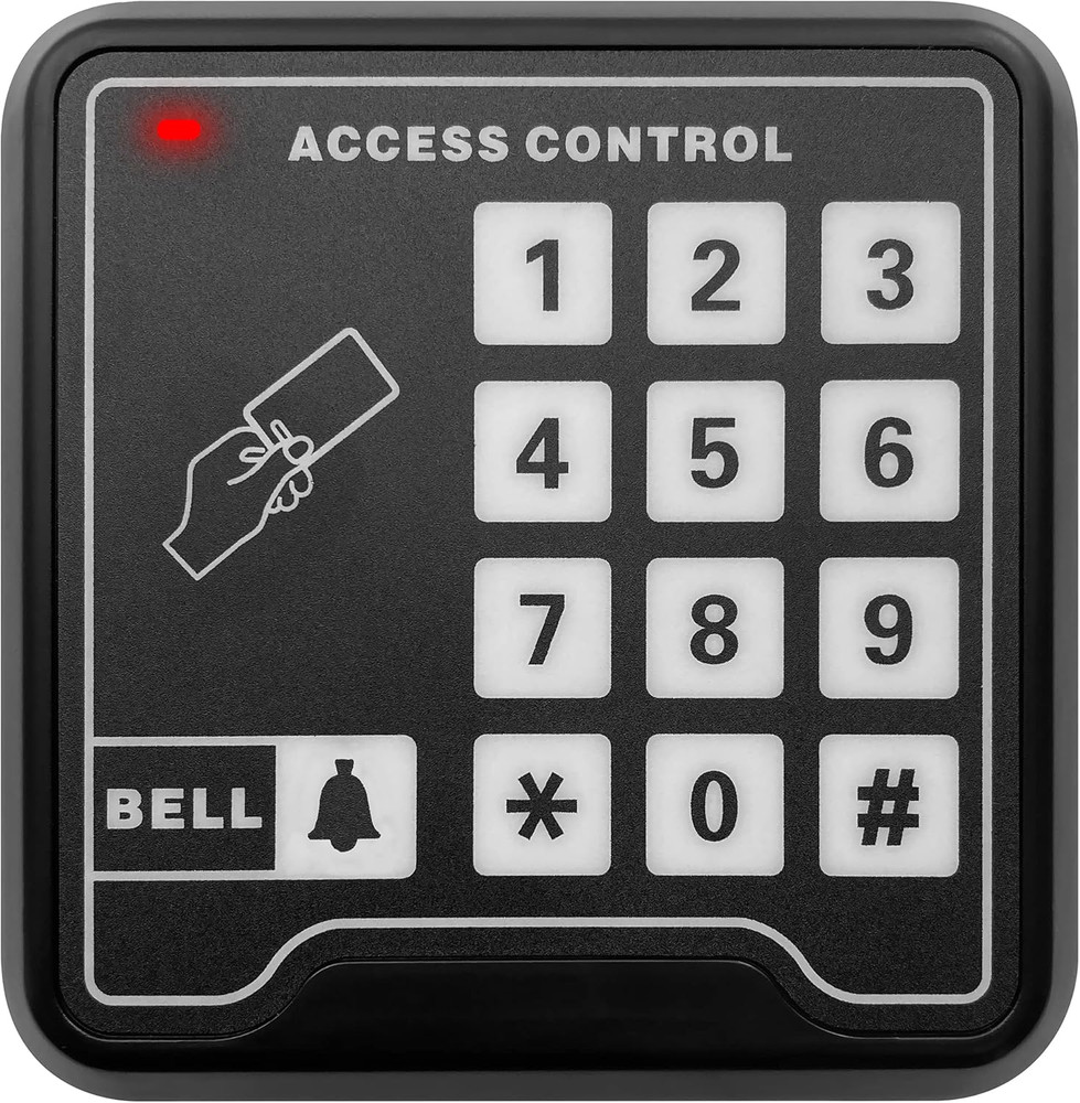 125Khz RFID Stand Alone Door Access Control Keypad Support 500 Users