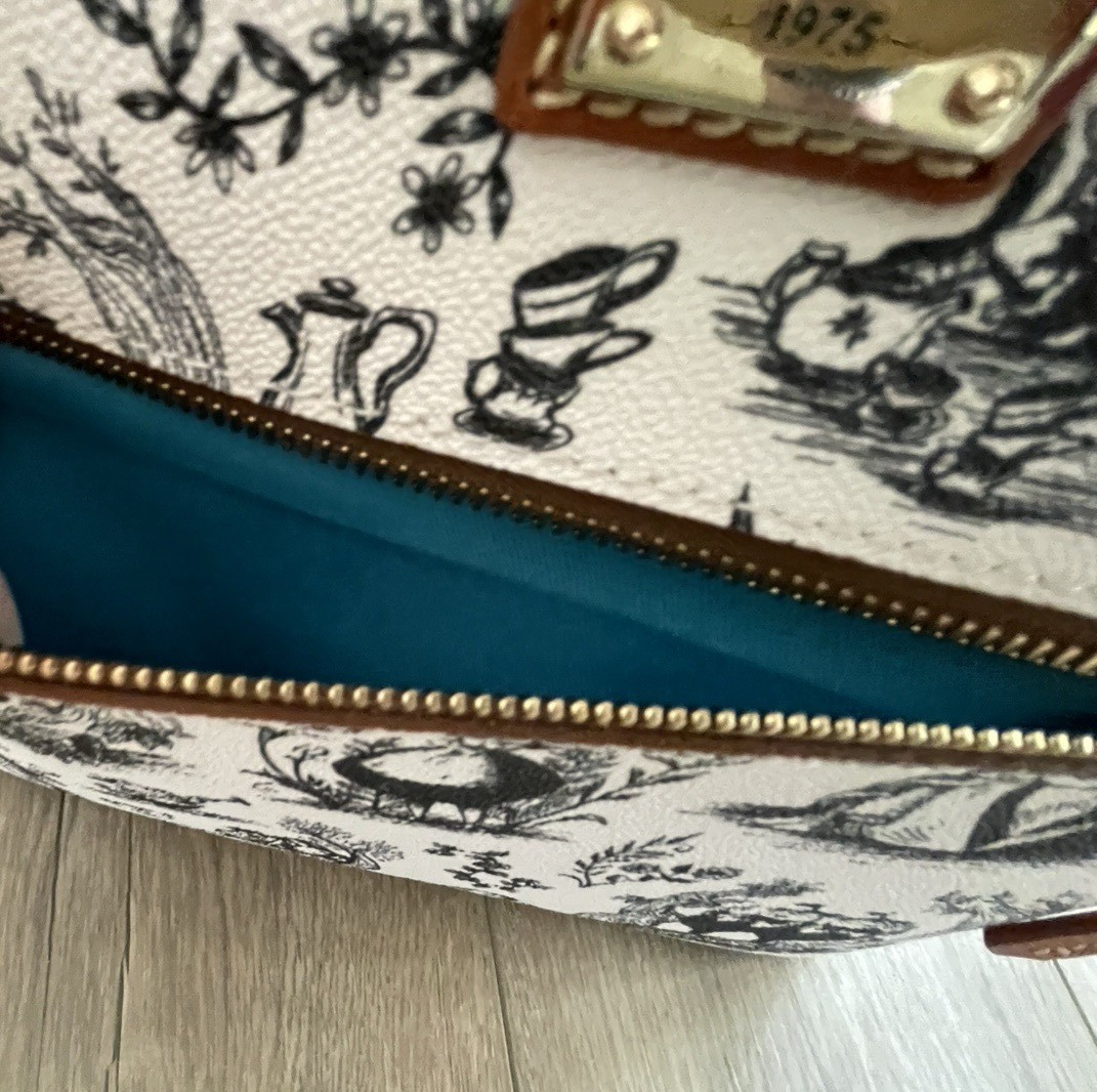 Dooney & Bourke Alice In Wonderland Purse Disney Tote Bag Purse NWT