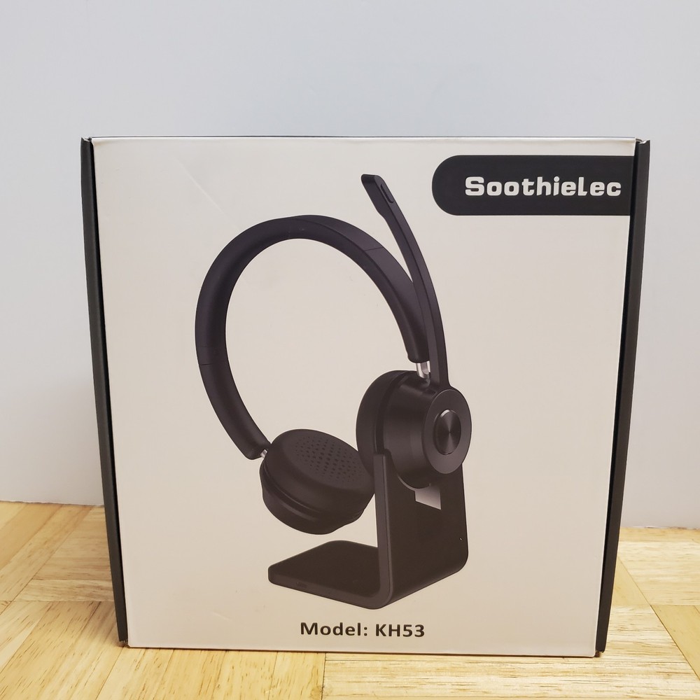 Soothielec Model: KH53 Wireless Bluetooth Headset V5.3 Noise Canceling