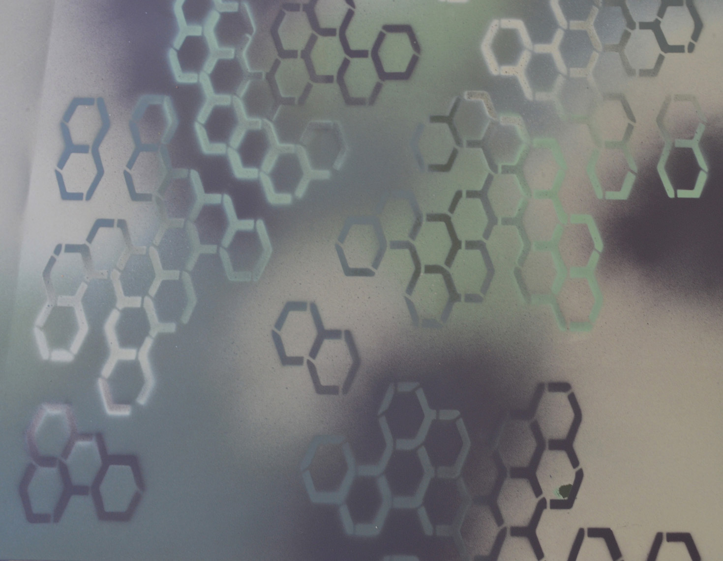 3Pack! Spray Paint Camouflage Camo Stencils Jon Boat CrackedHexacam Tiger Stripe