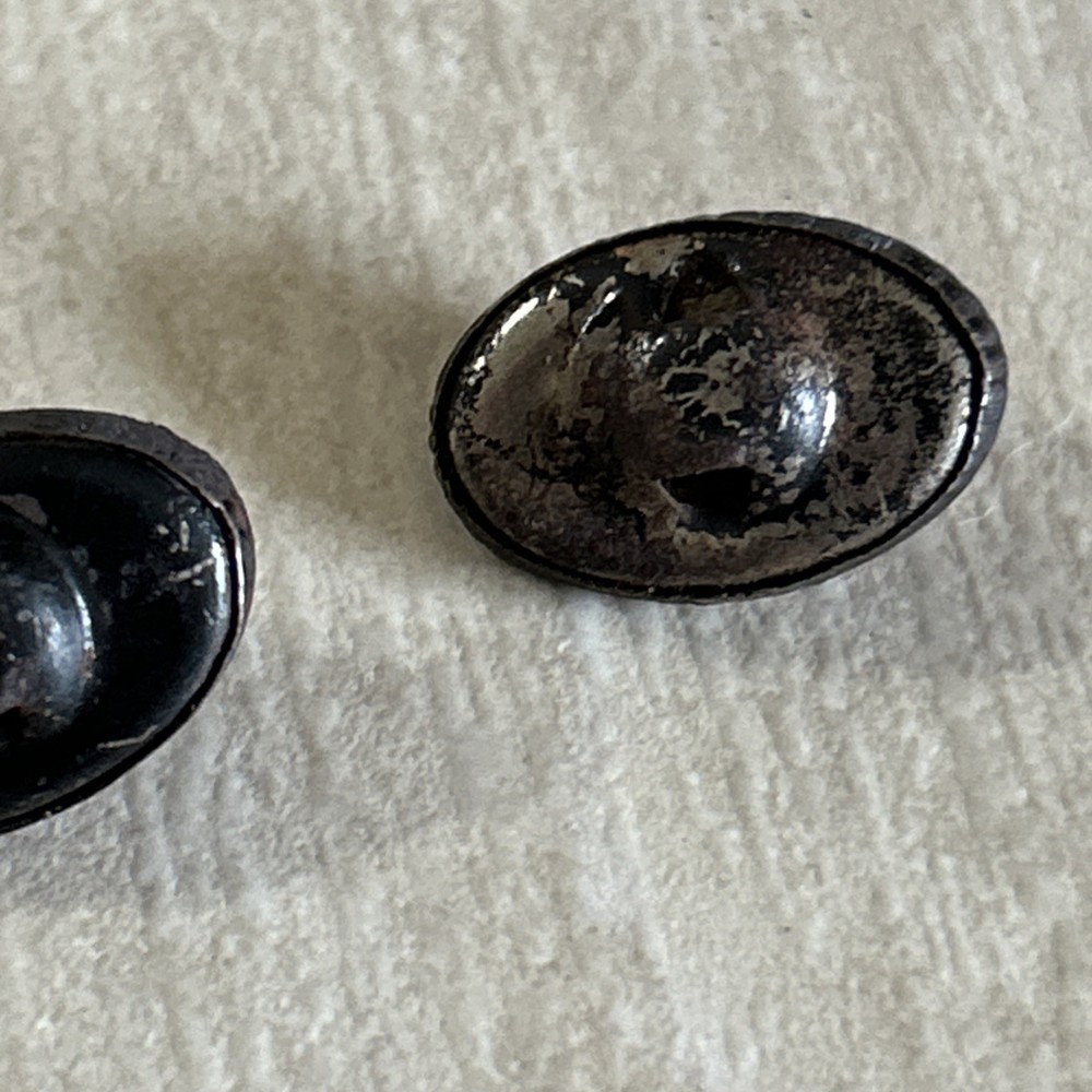 (6) Antique Buttons Unique 3 Patterns