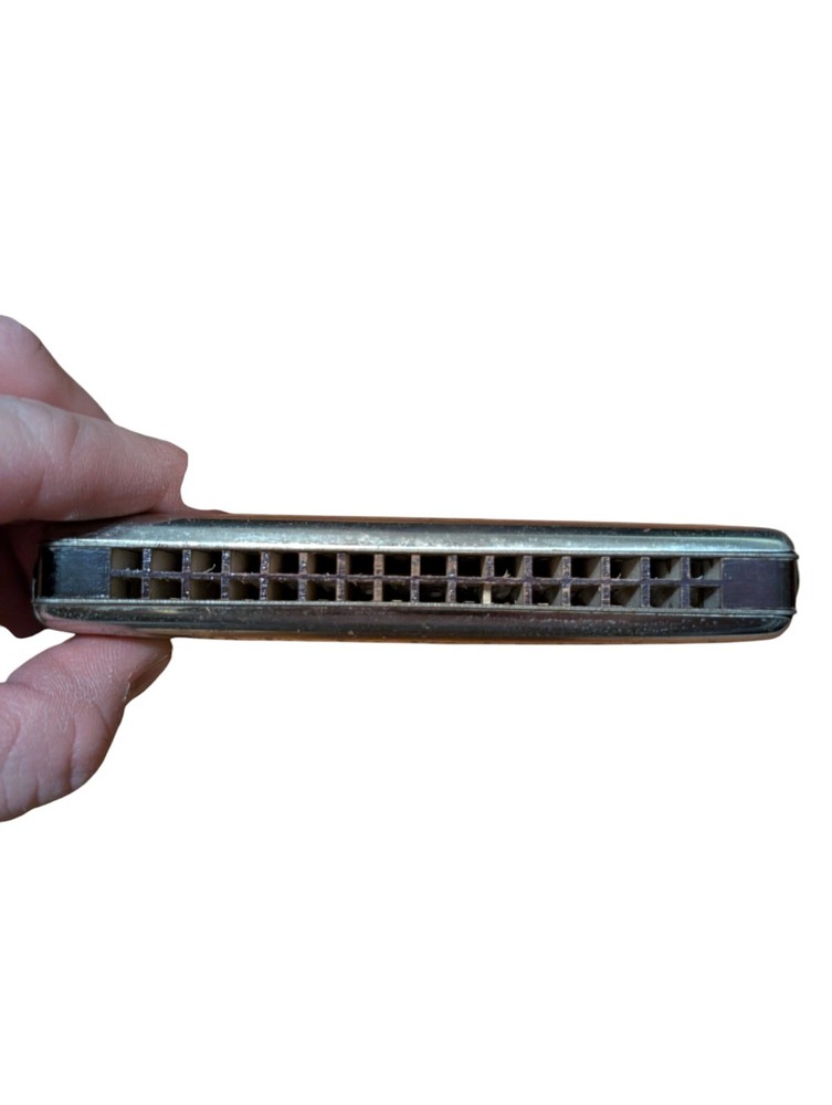 VINTAGE M HOHNER ECHO HARMONICA - MADE IN GERMANY