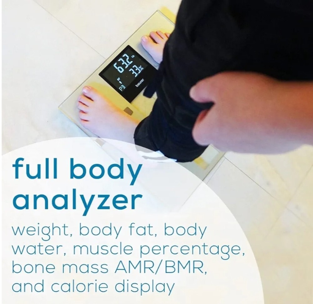 BEURER #BF720 BLUETOOTH SCALE - BODY ANALYSIS 400LBS CAPACITY